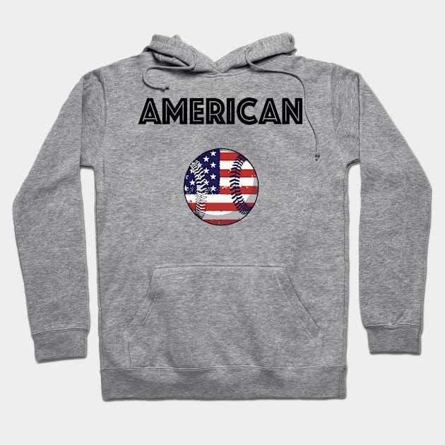 American Baseball Hoodie by And89Design